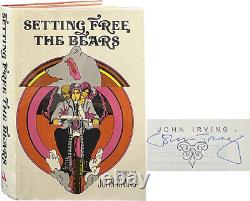 John Irving / Setting Free the Bears Signed 1st Edition 1968