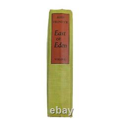 John Steinbeck East of Eden First Edition Bite error w DJ Viking Press 1952 rare