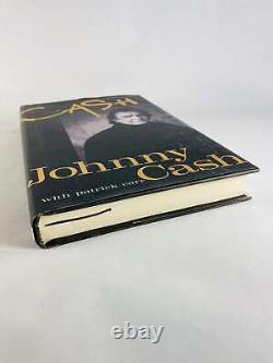 Johnny Cash FIRST EDITION vintage autobiography book with Patrick Carr circa 199