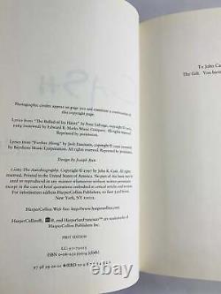 Johnny Cash FIRST EDITION vintage autobiography book with Patrick Carr circa 199