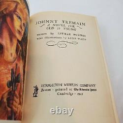 Johnny Tremain 1943 First Edition Esther Forbes Boston Revolution Good Condition