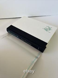 KURT VONNEGUT SIGNED Bagombo Snuff Box 1999 1st Edition 1st Printing HCDJ Nice