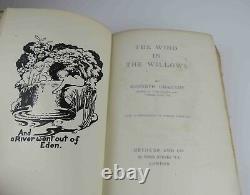 Kenneth Grahame The Wind in the Willows First UK Edition 1908 1st Book