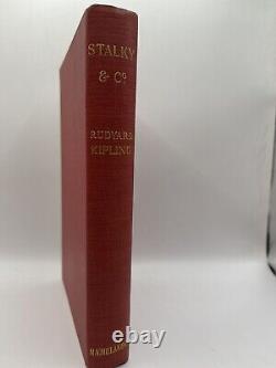 Kipling, Rudyard STALKY & COMPANY First Edition