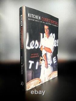 Kitchen Confidential FIRST EDITION 1st Printing Anthony BORDAIN 2000