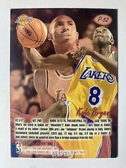 Kobe Bryant 1996-97 Ultra Platinum Medallion P-52 Rookie RC SSP Rare /200