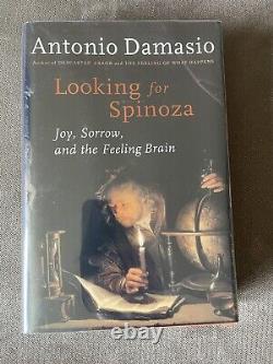 LOOKING FOR SPINOZA First Edition Signed by ANTONIO DAMASIO MINT! RARE