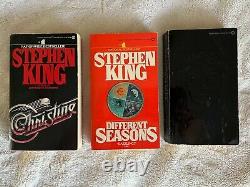 LOT OF 15 Stephen King True First Edition 1st/1st Signet CARRIE CUJO SALEMS LOT