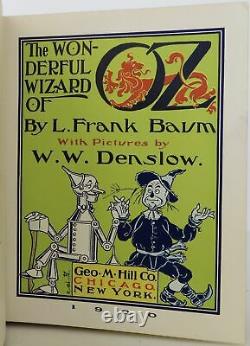 L Frank Baum / The Wonderful Wizard of Oz First Edition 1900 #2011510