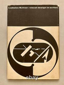 Ladislav Sutnar VISUAL DESIGN IN ACTION first edition in dust jacket MCM 1961