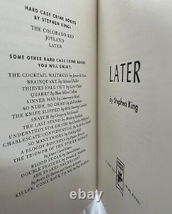 Later By Stephen King Limited Hardcover Edition, Still In Unopened Original Box