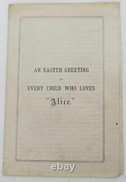 Lewis Carroll / Alice's Adventures in Wonderland First Edition 1866 #2003007