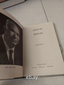 Licklog Holler by John Harty, First Edition Hardback withDJ (East Missouri Osarks)