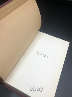 Lolita Vladimir Nabokov RARE True First Olympia Press Edition First Print 1955