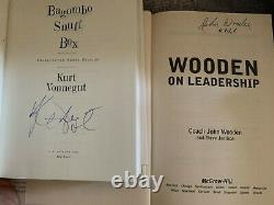 Lot Of 20 Autographed Books Jimmy Carter Kurt Vonnegut Carole King Stephen King