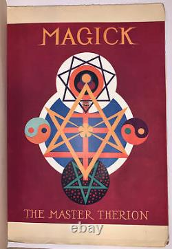 MAGICK IN THEORY AND PRACTICE, by ALEISTER CROWLEY, 1929, 1st Ed, OCCULT, OTO