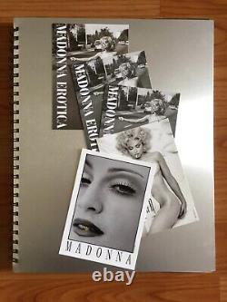 Madonna Very Rare First Spain Edition Sex Book 1992 + Post Cards