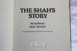 Magnificent Last Book Signed By King Mohammad Reza Pahlavi The Shah's Story