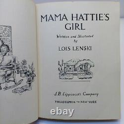 Mama Hattie's Girl by Lois Lenski First Edition HC 1953 Ex library