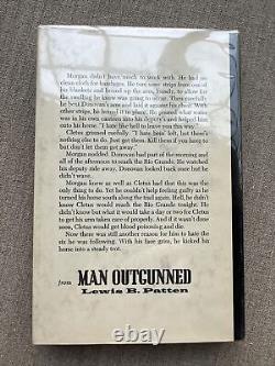 Man Outgunned By Louis B Patten HC 1976 First Edition