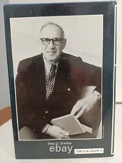 Managing in Turbulent Times Peter Drucker Signed 1980 First Edition HC/DJ VG+