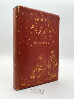 Mary Poppins FIRST EDITION 1st Printing P. L. TRAVERS 1934 Movie