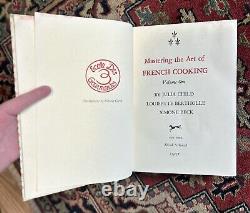 Mastering the Art of French Cooking Julia Child Vol 1 FIRST EDITION 1961 Book