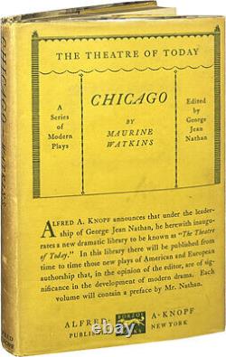 Maurine Watkins / Chicago 1st Edition 1927