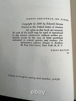 Merry Christmas, Mr. Baxter by Edward Streeter, First Edition, Rare 1956