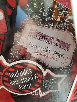 Monster High Ghoulia Yelps First Edition Doll with Diary & Owl 2010 Mattel NRFB E2