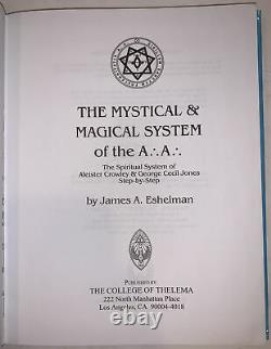 Mystical & Magical System Of The A A, Aleister Crowley, Magick, Occult, Hcdj