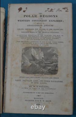 NORTH POLEPOLAR EXPLORATION! South Parry Franklin(FIRST EDITION! 1831)Antarctica