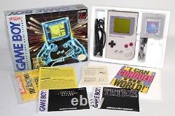 Nintendo Game Boy DMG-01 Original Launch Edition Complete CIB RARE First Print