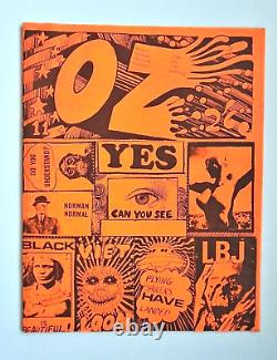 OZ MAGAZINE No. 11 Martin Sharp cover. EXCELLENT CONDITION