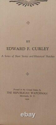 Old Monticello Book By Edward F. Curly First Edition Print Date 1930 Original