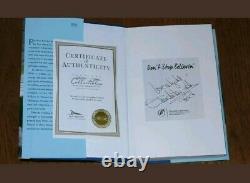 Olivia Newton John Full Name Signed 1st Ed H/c Book Don't Stop Believin With Coa