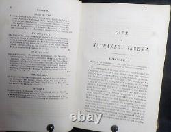 Original 1861 The Life of Nathaniel Greene First Edition by W Gilmore Simms Esq