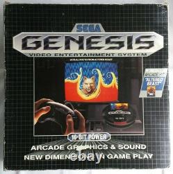 Original 1st Edition SEGA GENESIS Video Game System Launch in Box Model MK-1601