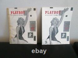 Original Playboy Magazine Marilyn Monroe First Issue December 1953
