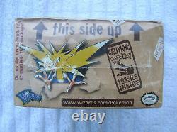 Original Sealed Pokemon 1ST EDITION WOTC Fossil Booster Box Cards 1999