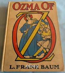 Ozma of Oz Original 1907 L. Frank Baum Reilly & Britten First Edition RARE