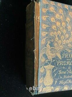 PRIDE AND PREJUDICE Jane Austen FIRST REPRINT 1895, Peacock Edition