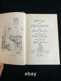 PRIDE AND PREJUDICE Jane Austen FIRST REPRINT 1895, Peacock Edition