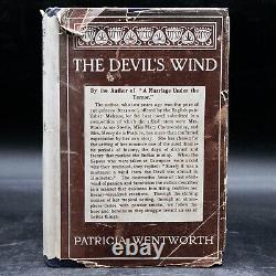 Patricia Wentworth THE DEVIL'S WIND 1912 1st ED withDJ VRARE