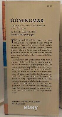 Peter Matthiessen Oomingmak Signed First Edition