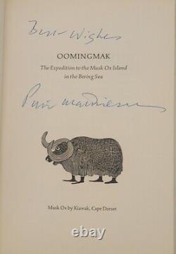 Peter Matthiessen Oomingmak Signed First Edition