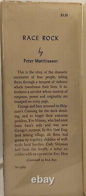 Peter Matthiessen Race Rock Signed First Edition