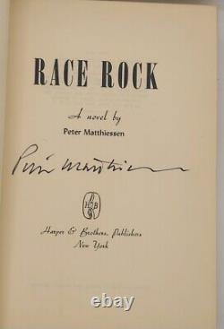 Peter Matthiessen Race Rock Signed First Edition