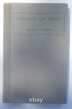 Philistine and Genius. Boris Sidis. 1911. First Edition/ Third Printing