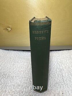 Poems By Gerald Massey (First Edition)